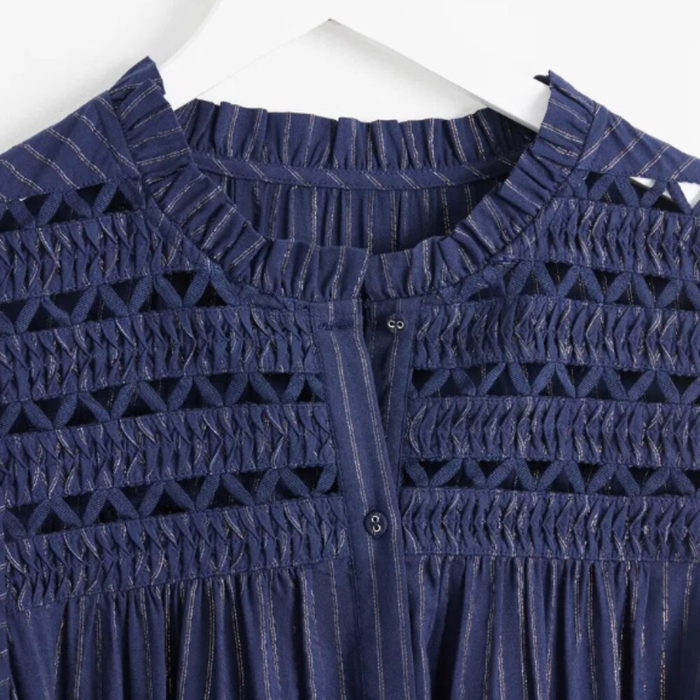 NWT | OLIVER BONAS Pintuck Mini Dress - Picture 5 of 7